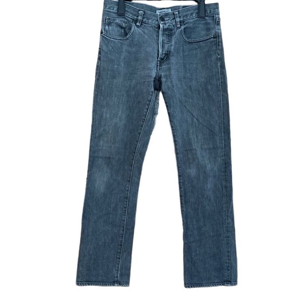 WESC Revolve Mens 5 pocket slim black rinse stretch jeans size 30